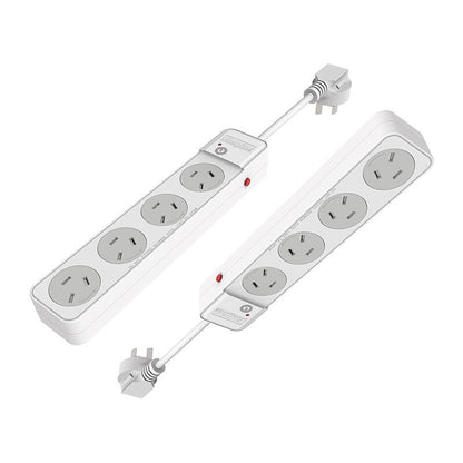 Energizer 4-Port Powerboard Surge Protection - Pack of 2