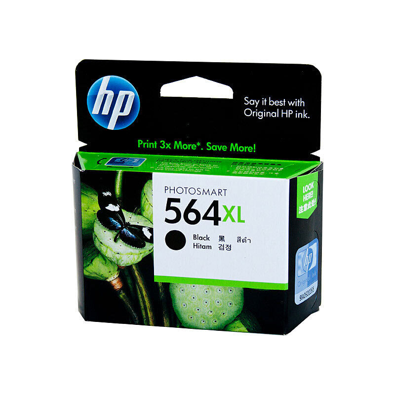 HP #564 Black XL Ink Cartridge CN684WA