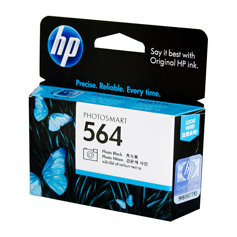 HP #564 Photo Black Ink Cartridge CB317WA