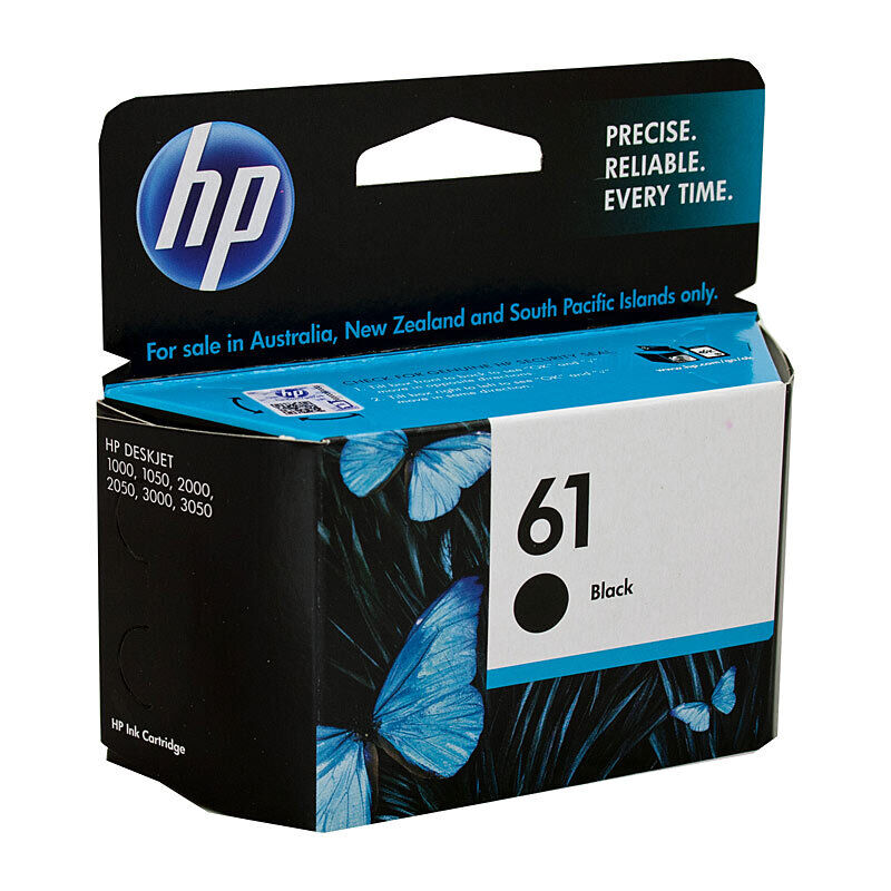 HP (Hewlett Packard) #61 Black Ink Cartridge CH561WA