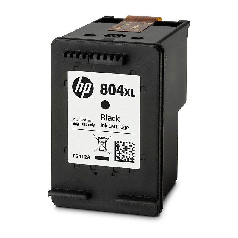 HP (Hewlett Packard) #804XL Black Ink Cartridge T6N12AA