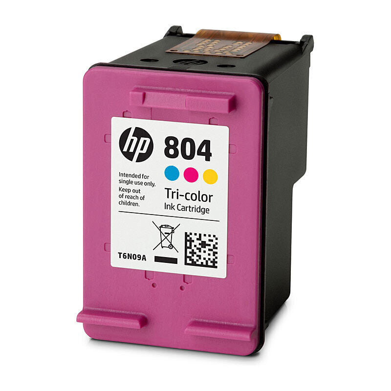 HP (Hewlett Packard) #804 Colour Ink Cartridge T6N09AA