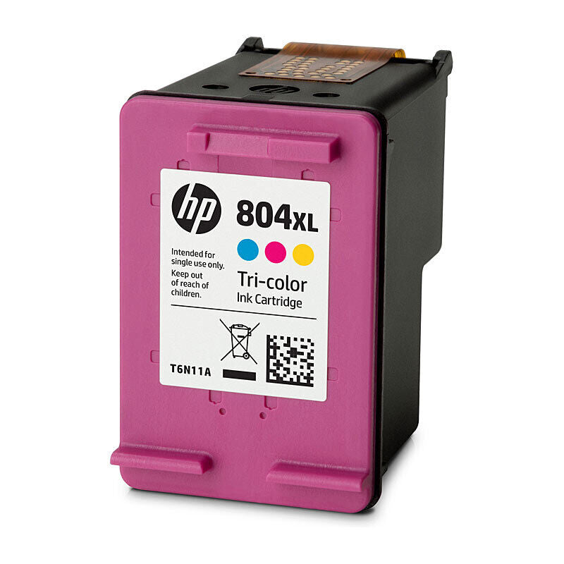 HP (Hewlett Packard) #804XL Colour Ink Cartridge T6N11AA