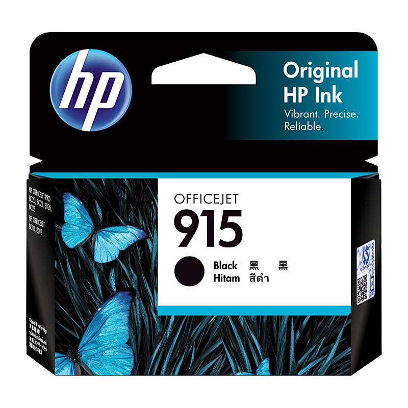HP (Hewlett Packard) #915 Black Ink Cartridge 3YM18AA