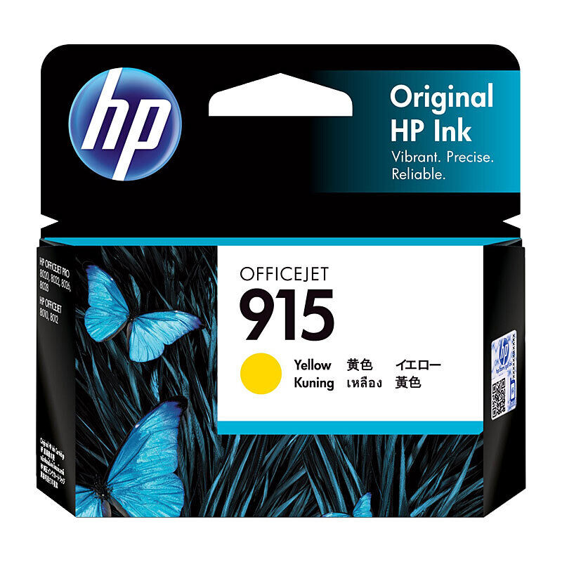 HP (Hewlett Packard) #915 Yellow Ink Cartridge 3YM17AA