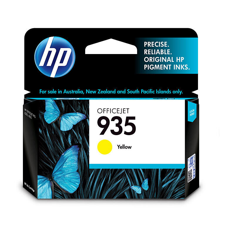 HP (Hewlett Packard) #935 Yellow Ink Cartridge (C2P22AA)