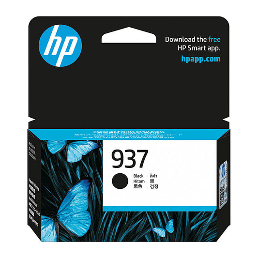 HP (Hewlett Packard) #937 Black Ink Cartridge 4S6W5NA