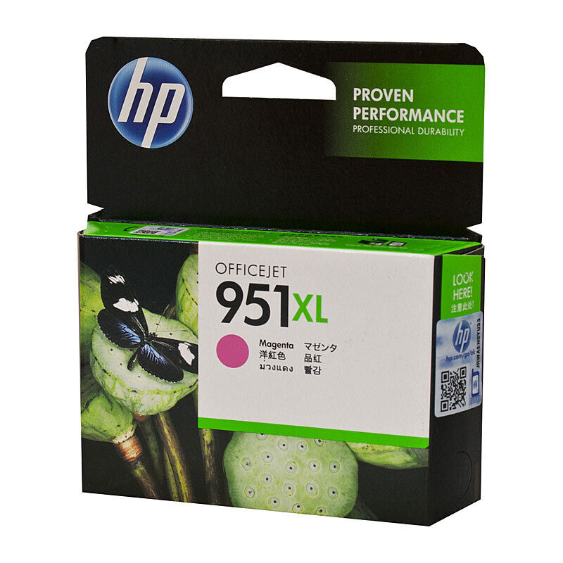 HP (Hewlett Packard) #951XL Magenta Ink Cartridge CN047AA