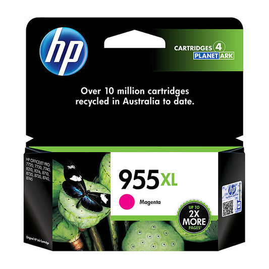 HP (Hewlett Packard) #955XL Magenta Ink Cartridge L0S66AA