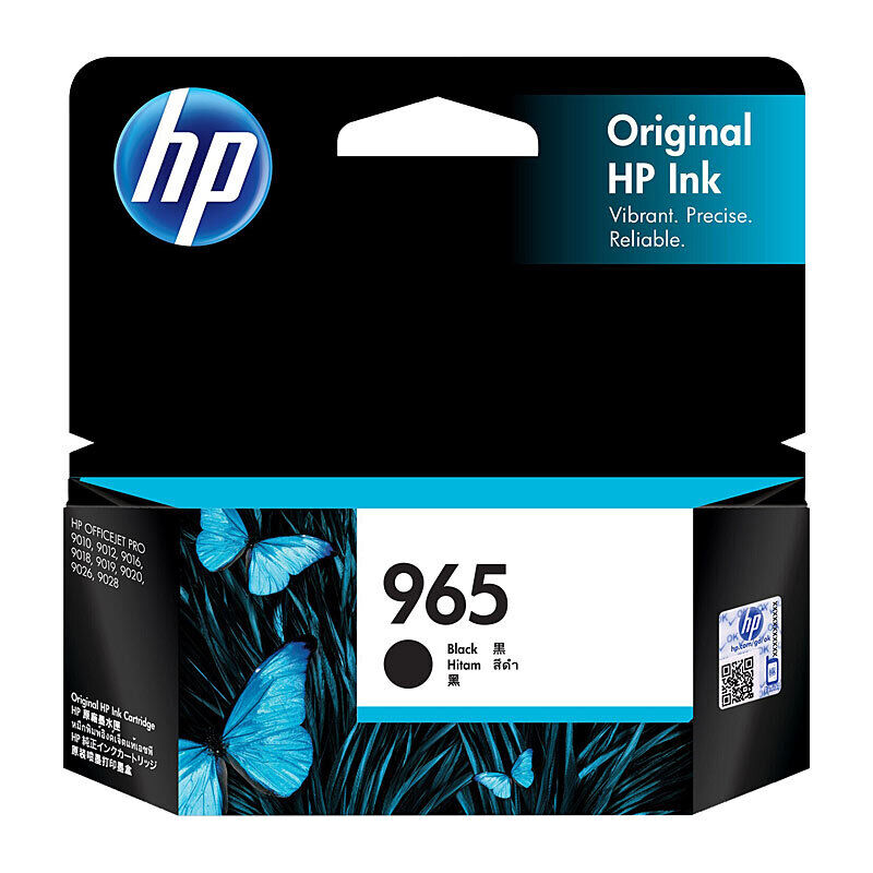 HP (Hewlett Packard) #965 Black Ink Cartridge 3JA80AA