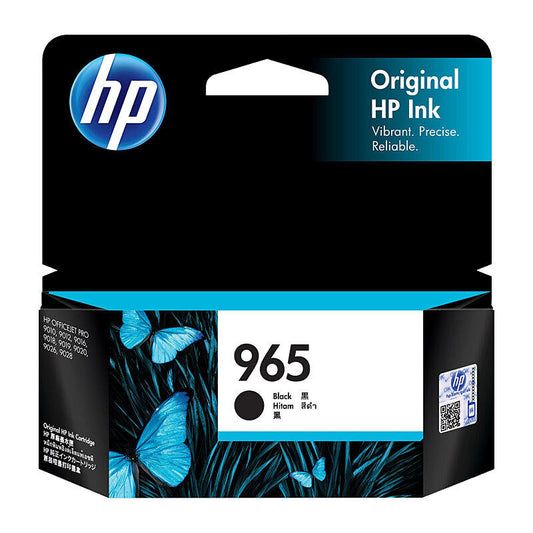 HP (Hewlett Packard) #965 Black Ink Cartridge 3JA80AA