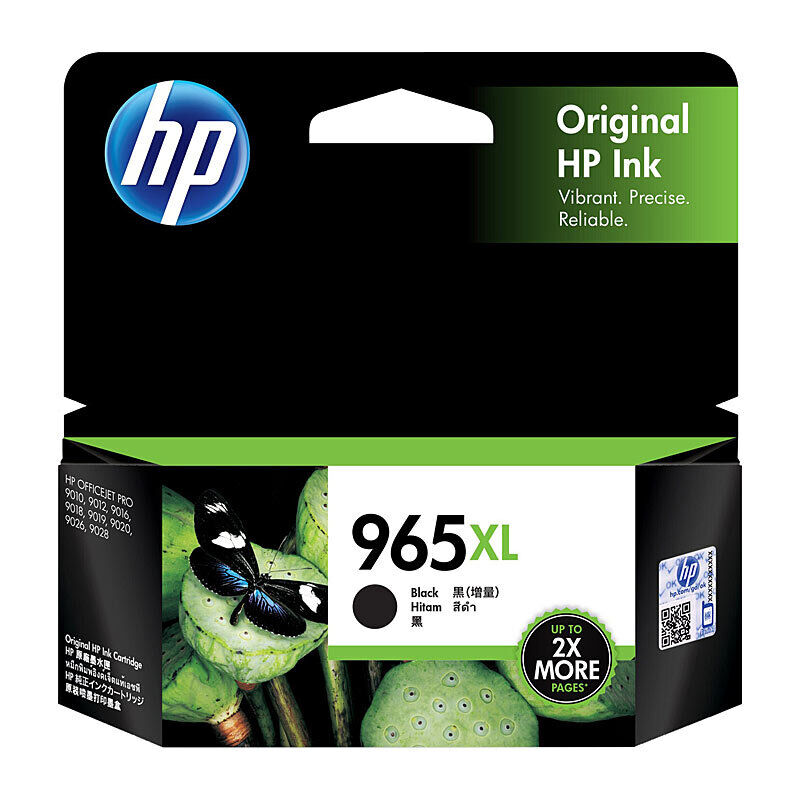 HP (Hewlett Packard) #965XL Black Ink Cartridge 3JA84AA