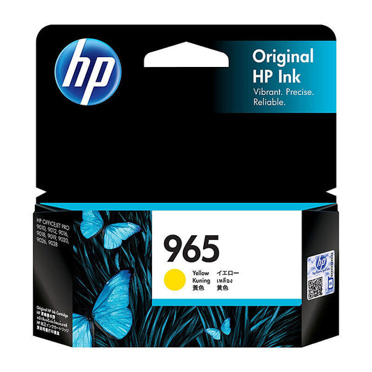 HP (Hewlett Packard) #965 Yellow Ink Cartridge 3JA79AA