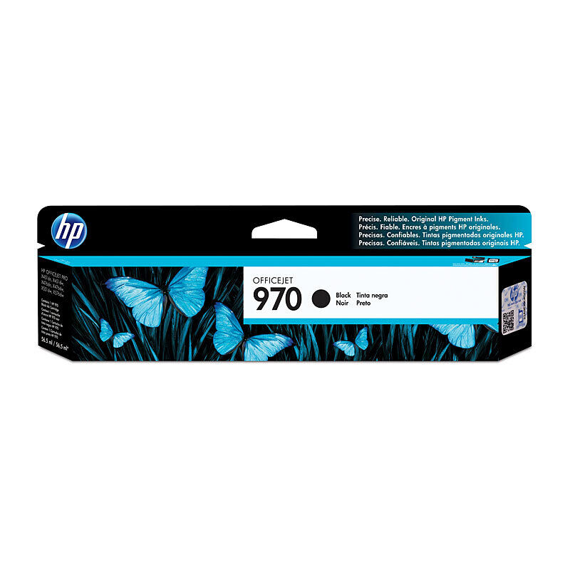 HP (Hewlett Packard) #970 Black Ink Cartridge (CN621AA)