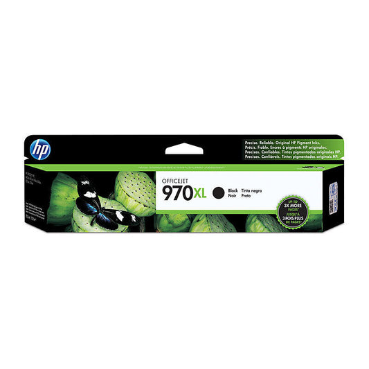 HP (Hewlett Packard) #970XL High Yield Black Ink Cartridge (CN625AA)