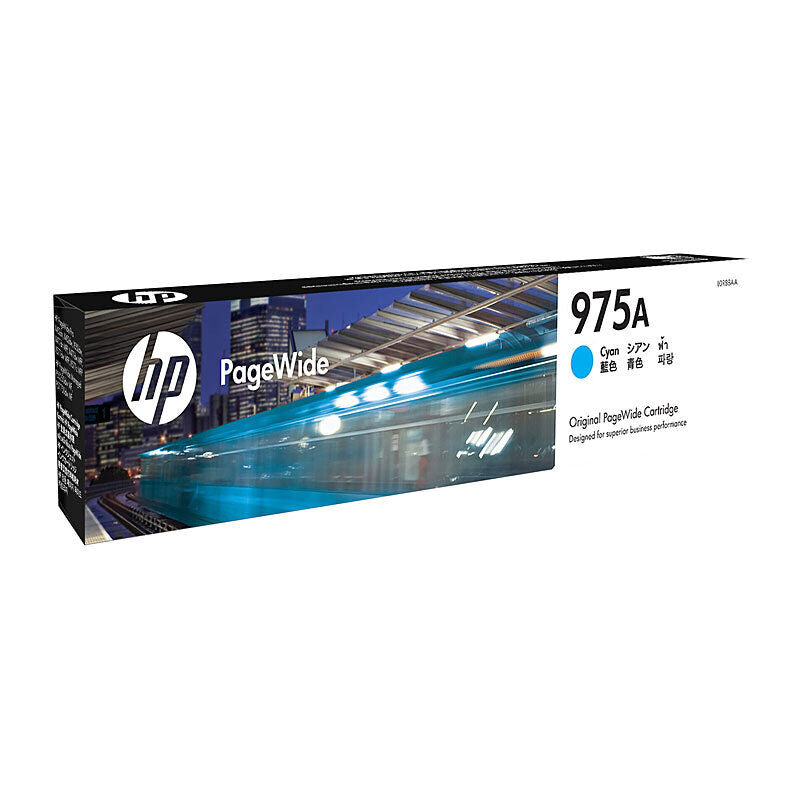 HP (Hewlett Packard) #975A Cyan Ink Cartridge (L0R88AA)