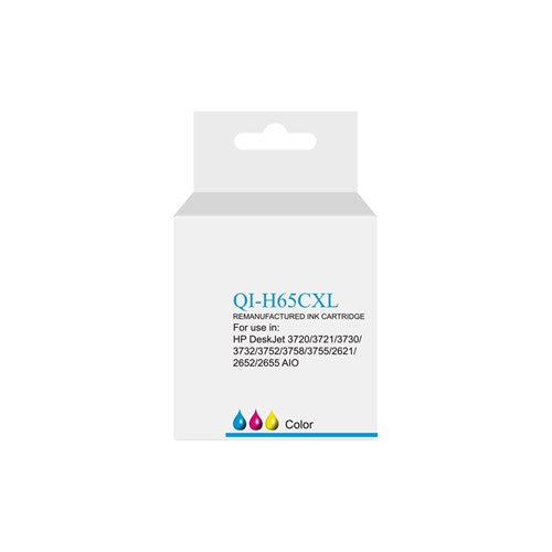 Q-Image Compatible HP 65XL Colour Inkjet Cartridge