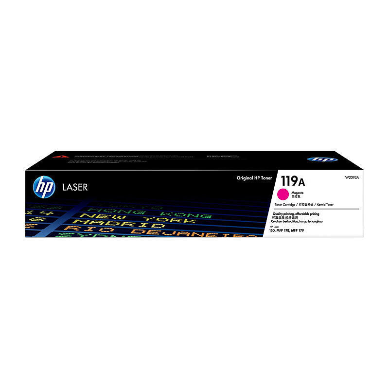 HP (Hewlett Packard) #119A Magenta Toner Laser Cartridge W2093A