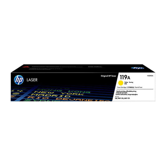 HP (Hewlett Packard) #119A Yellow Toner Laser Cartridge W2092A