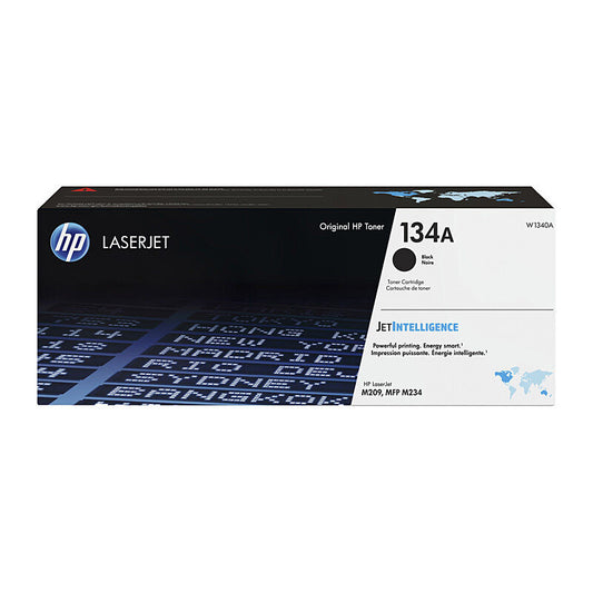 HP (Hewlett Packard) #134A Black Toner Laser Cartridge W1340A