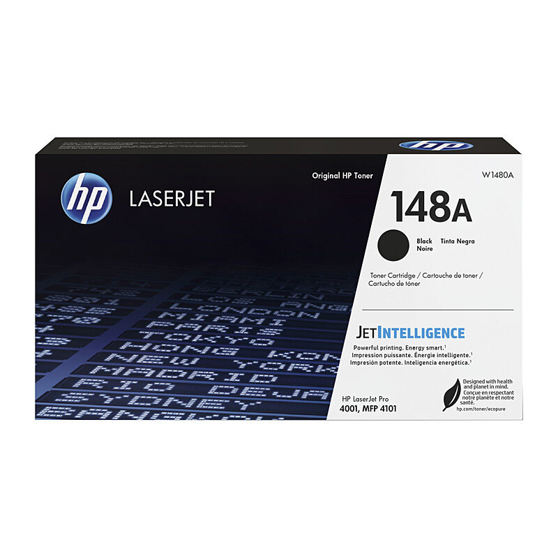 HP (Hewlett Packard) #148A Black Toner Laser Cartridge W1480A