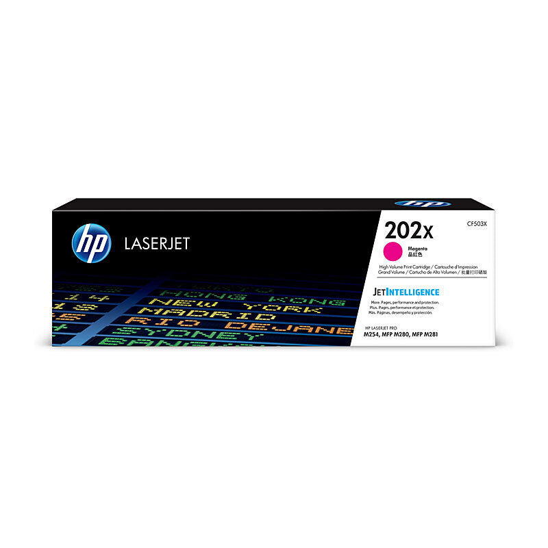 HP (Hewlett Packard) #202X Magenta Toner Laser Cartridge CF503X