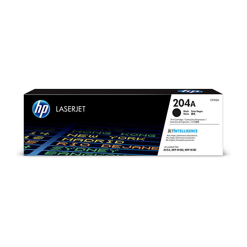 HP (Hewlett Packard) #204A Black Toner Laser Cartridge CF510A
