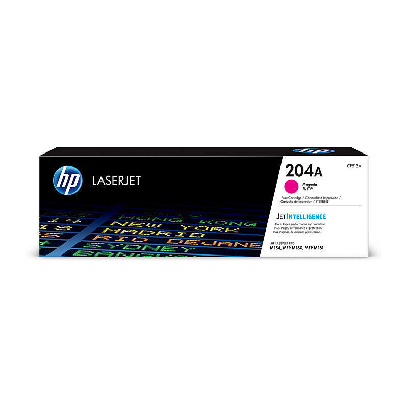 HP (Hewlett Packard) #204A Magenta Toner Laser Cartridge CF513A