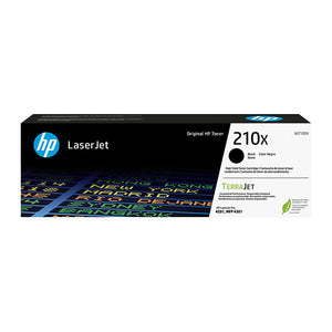 HP (Hewlett Packard) #210X Black Toner Laser Cartridge W2100X