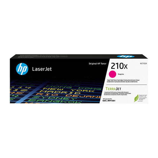 HP (Hewlett Packard) #210X Magenta Toner Laser Cartridge W2103X