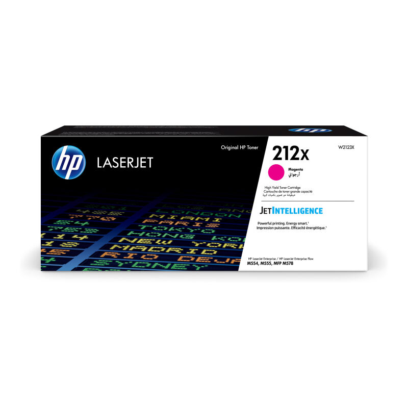 HP (Hewlett Packard) #212X Magenta Toner Laser Cartridge W2123X