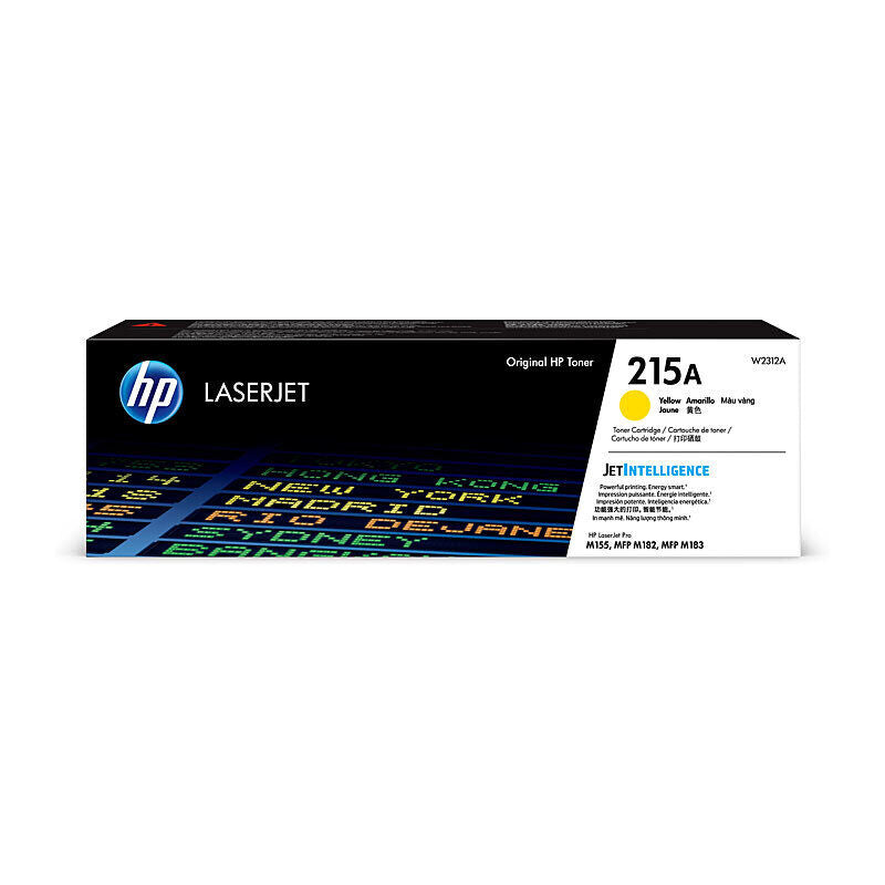 HP (Hewlett Packard) #215A Yellow Toner Laser Cartridge W2312A