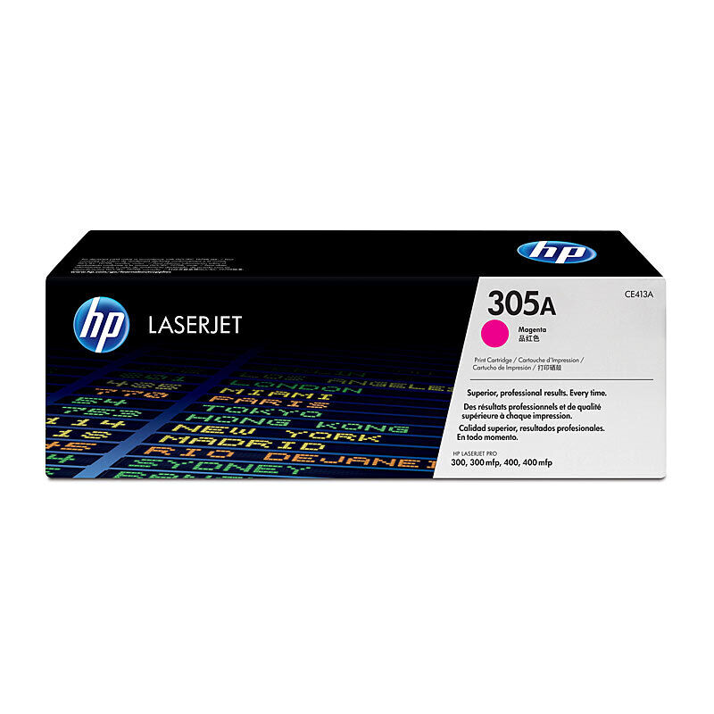 HP #305A Magenta Toner Laser Cartridge CE413A
