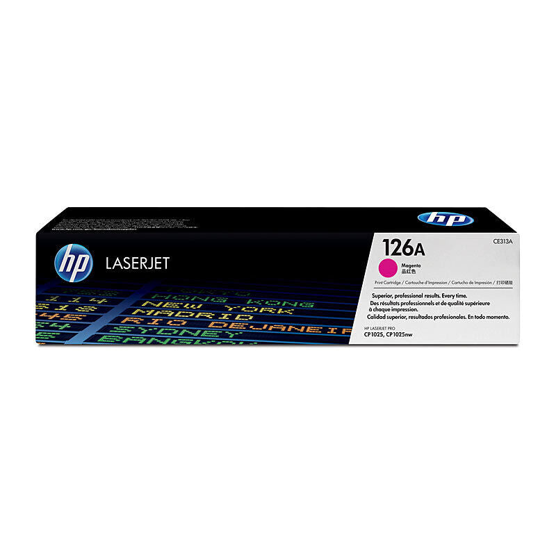 HP (Hewlett Packard) #126A Magenta Toner Laser Cartridge CE313A
