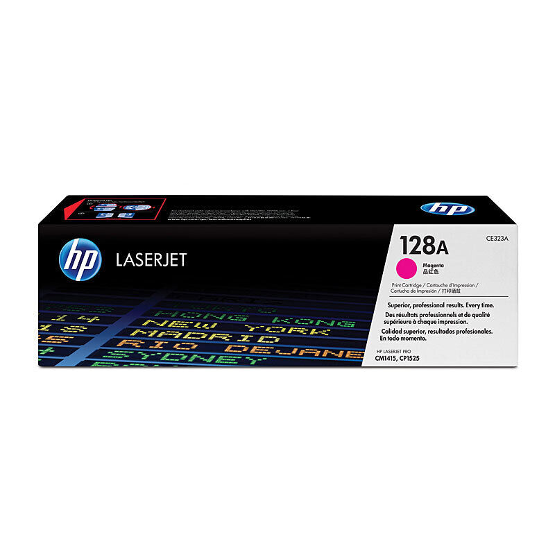 HP (Hewlett Packard) #128A Magenta Toner Laser Cartridge CE323A
