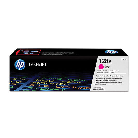 HP (Hewlett Packard) #128A Magenta Toner Laser Cartridge CE323A