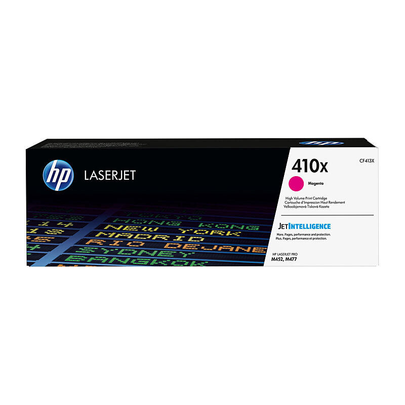 HP (Hewlett Packard) #410X Magenta Toner Laser Cartridge CF413X