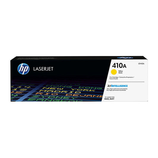 HP (Hewlett Packard) #410A Yellow Toner Laser Cartridge CF412A