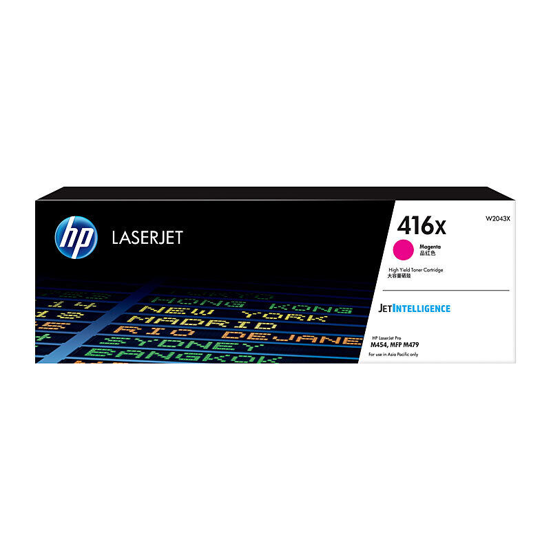 HP (Hewlett Packard) #416X Magenta Toner Laser Cartridge W2043X