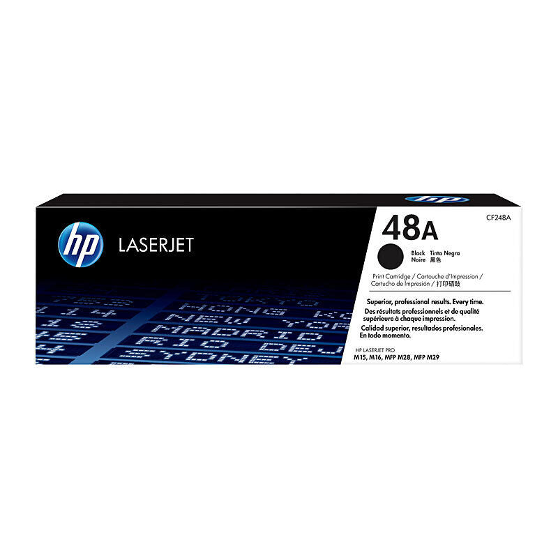 HP (Hewlett Packard) #48A Black Toner Laser Cartridge CF248A