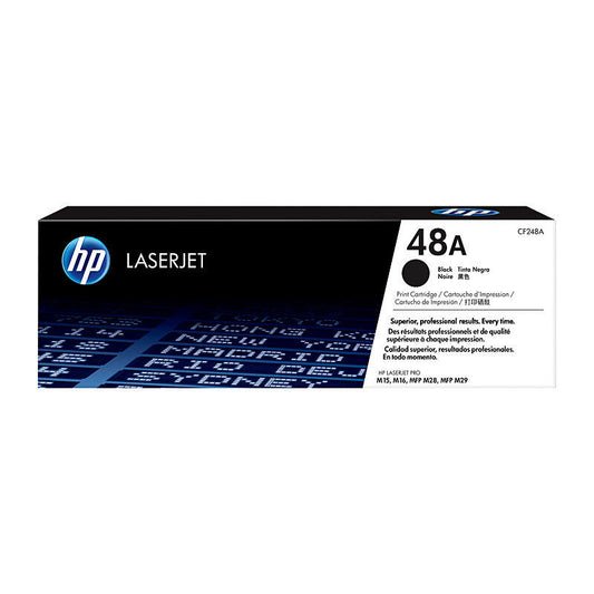 HP (Hewlett Packard) #48A Black Toner Laser Cartridge CF248A