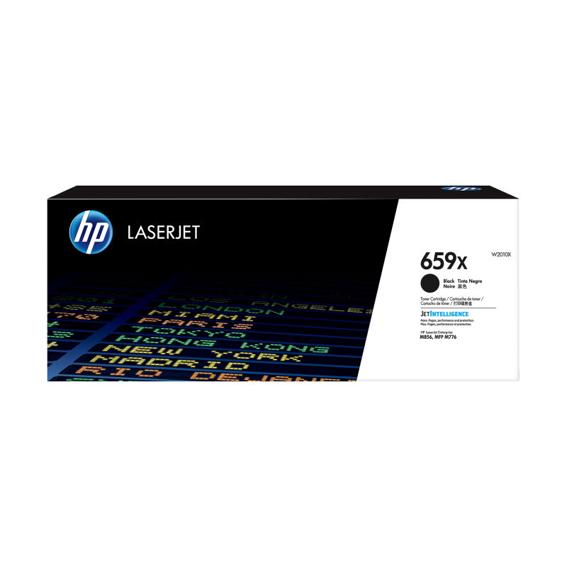 HP #659X Black Toner Laser Cartridge W2010X