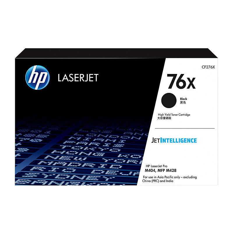 HP (Hewlett Packard) #76X Black Toner Laser Cartridge CF276X
