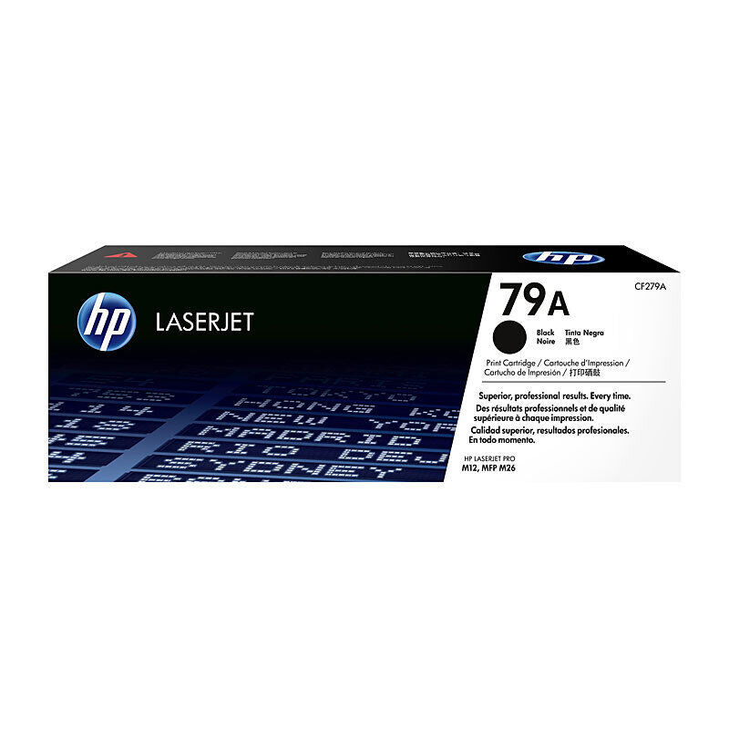 HP (Hewlett Packard) #79A Black Toner Laser Cartridge CF279A