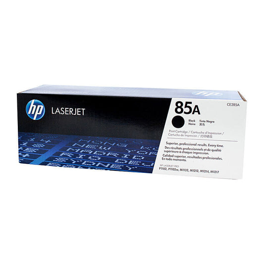 HP (Hewlett Packard) #85A Black Toner Laser Cartridge CE285A