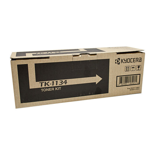 Kyocera TK1134 Black Toner Laser Cartridge Kit