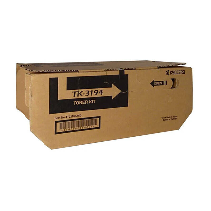 Kyocera TK3194 Black Toner Laser Cartridge Kit