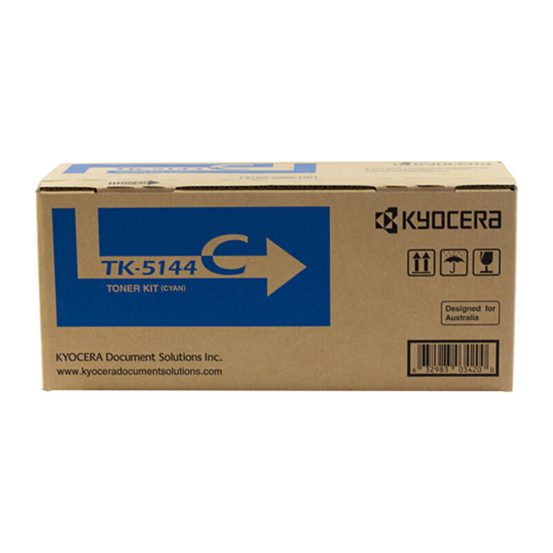 Kyocera TK5144 Cyan Toner Laser Cartridge