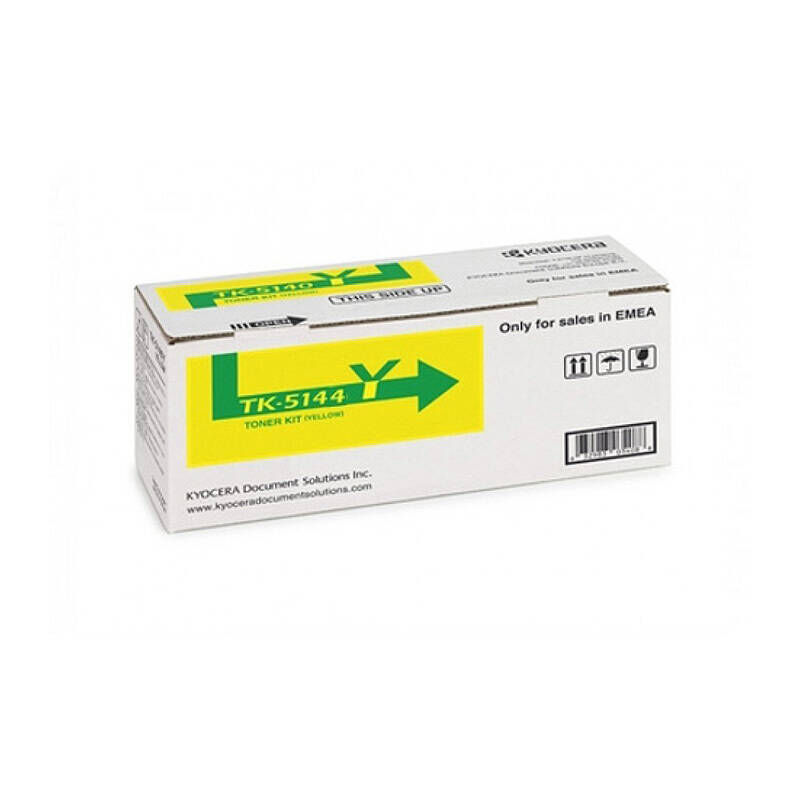 Kyocera TK5144 Yellow Toner Laser Cartridge