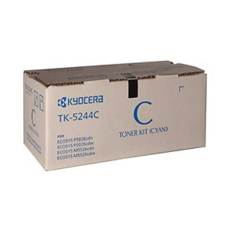 Kyocera TK5244 Cyan Toner Laser Cartridge